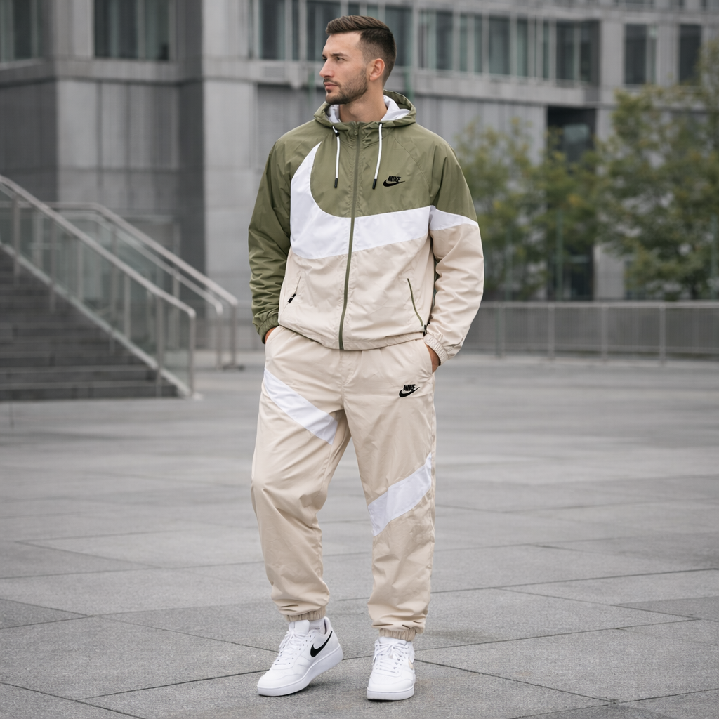 Conjunto rompeviento premium